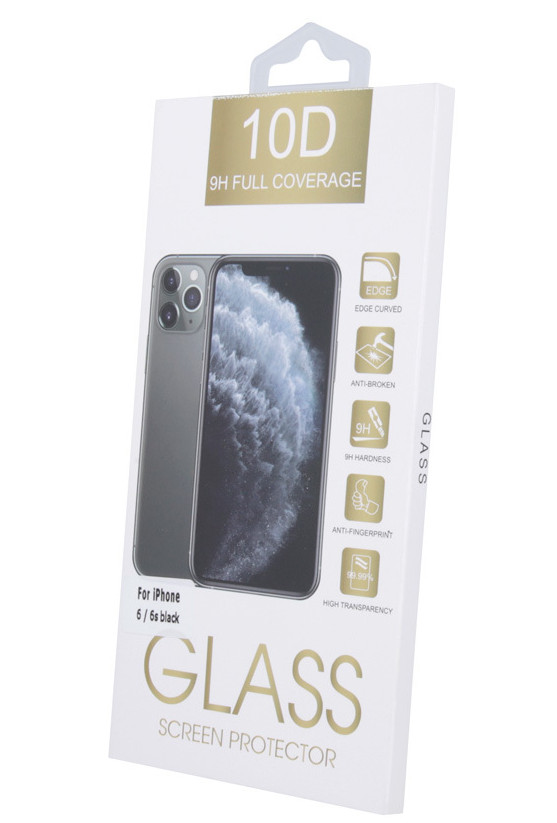 10D juodas apsauginis ekrano stikliukas Samsung Galaxy G990 S21 FE 5G Apsauginis ekrano stikliukas 10D juodas Samsung Galaxy G990 S21 FE 5G pakuotėje