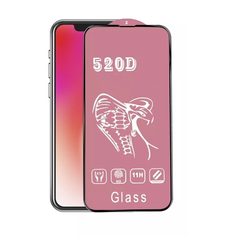 520D juodas apsauginis ekrano stikliukas Samsung S911 S23 5G 520D juodas apsauginis ekrano stikliukas Samsung S911 S23 5G ant telefono ekrano