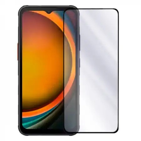 5D Full Glue juodas apsauginis stikliukas Samsung Xcover 7 Pro 5D Full Glue juodas apsauginis ekrano stikliukas Samsung Xcover 7 Pro telefone