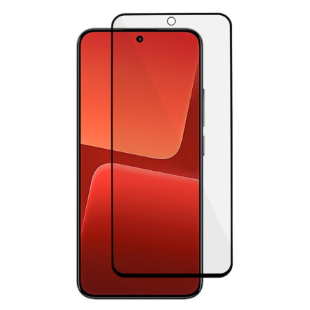 5D Full Glue juodas apsauginis ekrano stikliukas Xiaomi 13T Pro Juodas 5D Full Glue apsauginis ekrano stikliukas Xiaomi 13T Pro telefonui su plonu rėmeliu