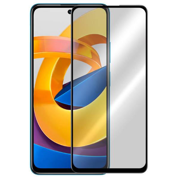 5D Full Glue juodas apsauginis ekrano stikliukas Xiaomi Poco M4 5G 5D Full Glue juodas apsauginis ekrano stikliukas Xiaomi Poco M4 5G telefone