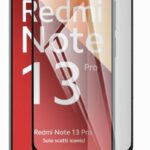 5D Full Glue juodas apsauginis ekrano stikliukas Xiaomi Redmi Note 13 Pro 4G priekinis ekranas su juodu rėmeliu
