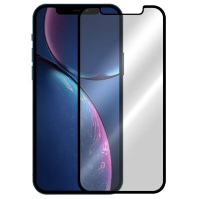 5D juodas apsauginis ekrano stikliukas skirtas Apple iPhone 14 Pro Max telefonui
