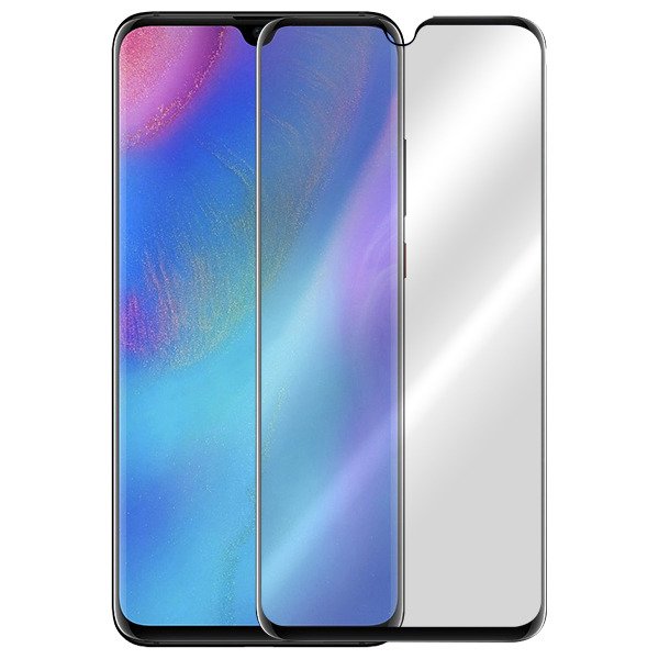 5D juodas apsauginis ekrano stikliukas Huawei P30 Pro 5D juodas apsauginis ekrano stikliukas Huawei P30 Pro telefone
