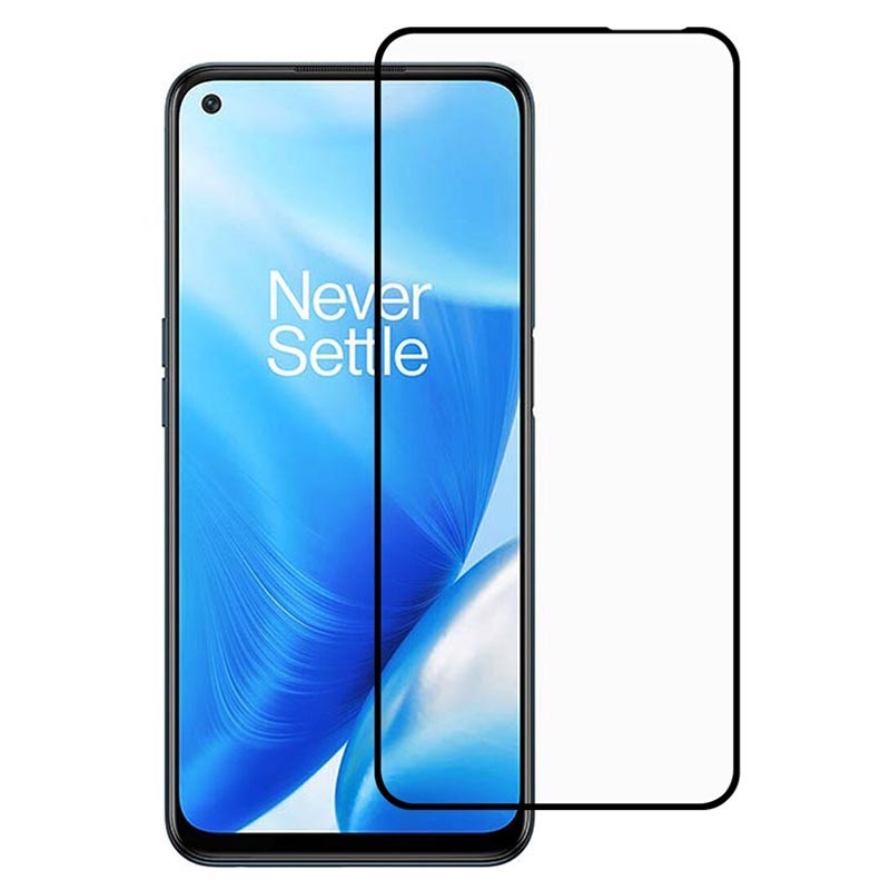 5D juodas apsauginis ekrano stikliukas OnePlus Nord N200 5G 5D juodas apsauginis ekrano stikliukas OnePlus Nord N200 5G su juodu rėmeliu, atitinkantis telefono ekraną