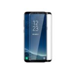 5D juodas apsauginis ekrano stikliukas Samsung Galaxy G950 S8, skirtas pilnai ekranui suapvalintais kraštais