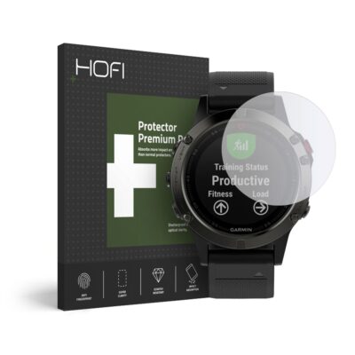 Apsauginis ekrano stikliukas Garmin Fenix 5 6 Pro Hofi Glass Pro plonas skaidrus