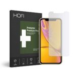Apsauginis ekrano stikliukas Apple Iphone 11 Hofi Glass Pro plus pristatytas kartu su telefono ekranu ir juoda pakuote