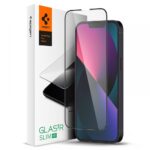 Juodas apsauginis ekrano stiklas Apple iPhone 13 Pro modeliams