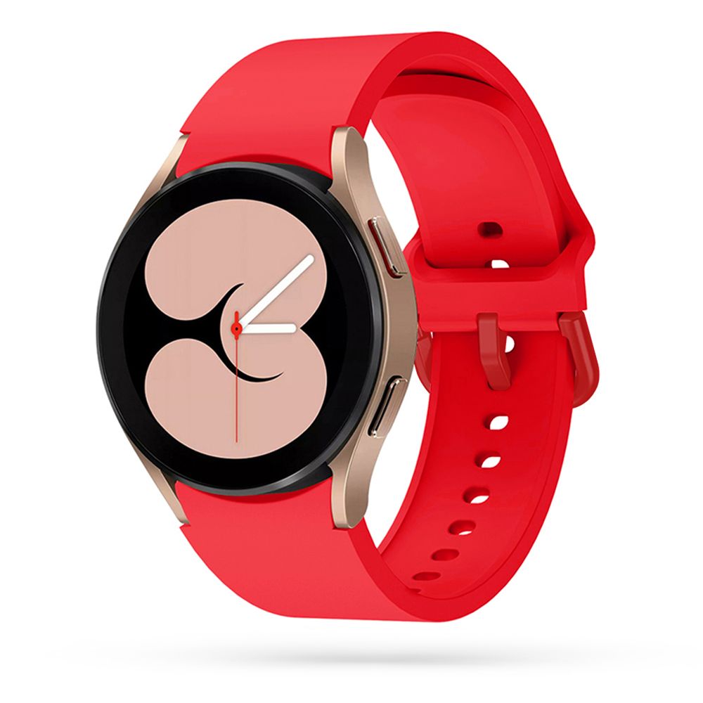 Raudona apyrankė Samsung Galaxy Watch 40 42 44 46mm Tech-Protect Iconband Raudona apyrankė Samsung Galaxy Watch 4 5 5 Pro 6 40 42 44 46mm Tech-Protect Iconband