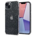 Skaidrus blizgantis deklas Apple Iphone 14 Plus arba 15 Plus su smulkiais blizgučiais