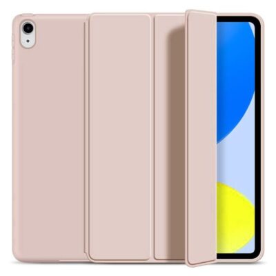 Rausvas dėklas Apple Ipad 10.9 2022 Tech-Protect Smartcase su atverčiamu dangteliu