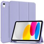 Violetinis dėklas Apple Ipad 10.9 2022 Tech-Protect SC Pen su laikikliu rašikliui