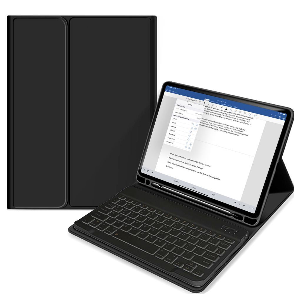 Juodas dėklas Apple Ipad 10.9 2022 Tech-Protect SC Pen+Keyboard Juodas dėklas Apple Ipad 10.9 2022 Tech-Protect SC Pen+Keyboard su klaviatūra ir rašiklio laikikliu