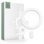 Balta magnetinė plokštė TECH-PROTECT MAGMAT MAGSAFE UNIVERSAL MAGNETIC su priedais ir pakavimu