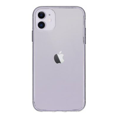 Skaidrus dėklas Tactical TPU telefonui Apple iPhone 11 su matomu telefono nugarėle ir kameromis