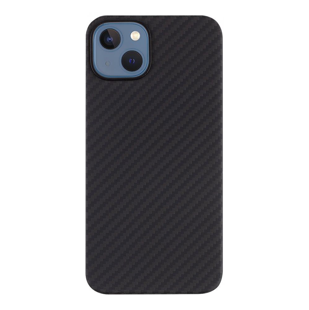 Juodas dėklas Tactical MagForce Aramid telefonui Apple iPhone 13 Juodas dėklas Tactical MagForce Aramid telefonui Apple iPhone 13 su matiniu tekstūriniu paviršiumi