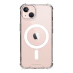 skaidrus deklas apple iphone 13 tactical magforce plyo su apsauginiu kampu ir magnetiniu ziedu