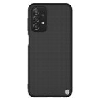Juodas dėklas Nillkin Textured PRO Hard telefonui Samsung Galaxy A13 4G su tekstūruota paviršiaus apdaila