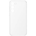 Skaidrus originalus dėklas ef-qs916cte clear cover telefonui samsung galaxy s23 plus matomas is priekines puses