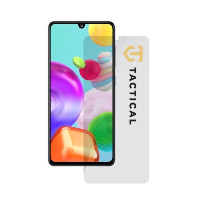 Skaidrus apsauginis stiklas telefonui Samsung Galaxy A41 Tactical Glass Shield 2.5D ant telefono ekrano
