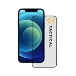Juodas apsauginis stiklas telefonui Apple iPhone 12 Pro Tactical Glass Shield 5D