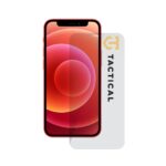 Skaidrus apsauginis stiklas telefonui Apple iPhone 12 12 Pro Tactical Glass Shield 2.5D ant raudono telefono ekrano