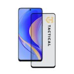 Juodas apsauginis stiklas telefonui Huawei Nova Y90 Tactical Glass Shield 5D ant telefono ekrano
