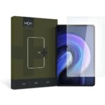 Apsauginis ekrano stikliukas Xiaomi Pad 6 Pro su pakuote ir stiklu prie planšetės ekrano