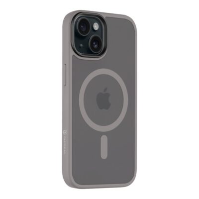 pilkas deklas apple iphone 15 tactical magforce hyperstealth su magnetiniu dizainu ir apsauga camera modulio