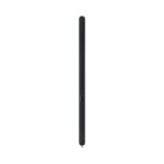 Juodas pieštukas J-PF946BBE Stylus S Pen telefonui Samsung Galaxy Z Fold 5 matomas iš šono su mygtuku viduryje.