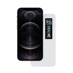 Skaidrus apsauginis ekrano stikliukas Apple iPhone 12 Pro Max su OBAL ME logotipu