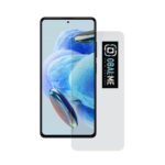 Skaidrus apsauginis ekrano stikliukas Xiaomi Redmi Note 12 Pro 5G telefonui su 2.5D kampais