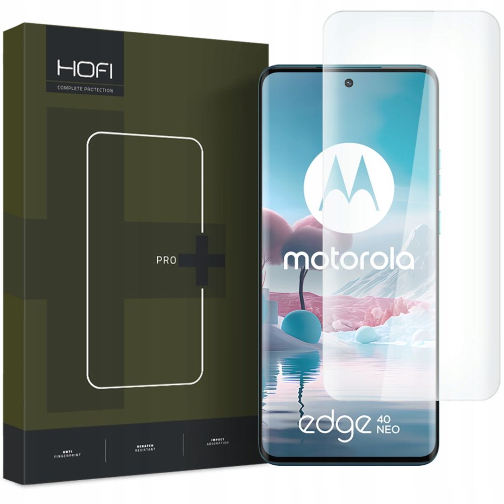 Apsauginis ekrano stikliukas Motorola Edge 40 Neo Hofi UV Glass Pro+ apsauginis ekrano stikliukas motorola edge 40 neo hofi uv glass pro plus