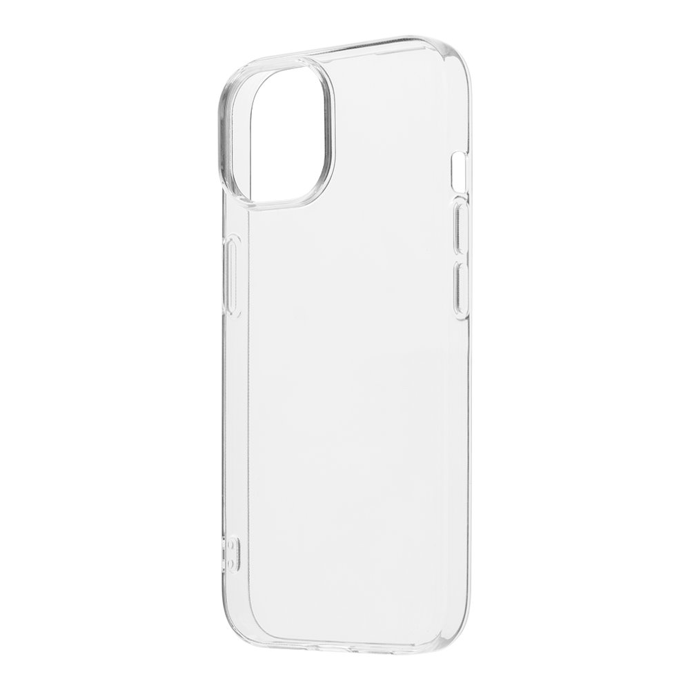 Skaidrus dėklas Apple iPhone 15 OBAL ME TPU Skaidrus dėklas Apple iPhone 15 skaidraus TPU medžiagos su kamerų anga