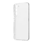 Skaidrus dėklas Samsung Galaxy S22 OBALME TPU, matomas iš galinės pusės su trimis apvaliais kamerų išpjovomis