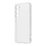 Skaidrus dėklas Samsung Galaxy S23 OBALME TPU, skirtas apsaugoti telefoną, pagamintas iš permatomo TPU medžiagos