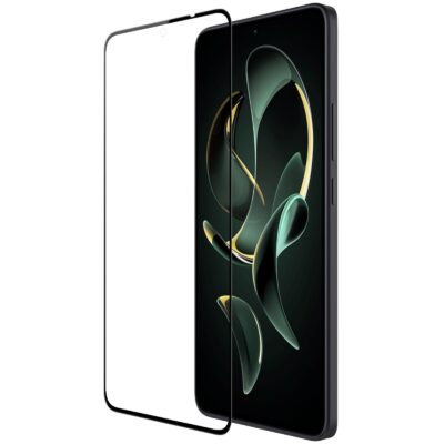 Juodas apsauginis grūdintas stiklas Nillkin Tempered Glass 2.5D CP+ PRO telefonui Xiaomi 13T ir 13T Pro