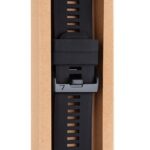 Juoda apyrankė Garmin Fenix 5X 6X 7X QuickFit 26mm Tactical 668 silikoninė apyrankė dėžutėje