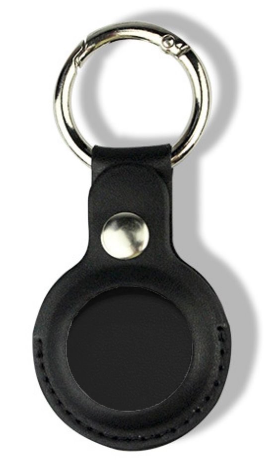 Juodas odinis dėklas Tactical Airtag Beam Leather Juodas odinis dėklas Tactical Airtag Beam Leather su metaliniu žiedu ir spaustuku