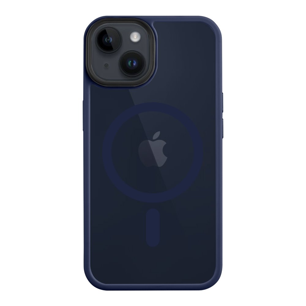 Tamsiai mėlynas dėklas Apple Iphone 14 Tactical MagForce Hyperstealth Tamsiai mėlynas dėklas Apple Iphone 14 Tactical MagForce Hyperstealth su matiniu paviršiumi