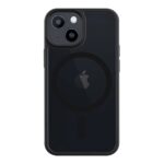Asphalt dėklas Apple Iphone 13 mini Tactical MagForce Hyperstealth juodos spalvos su kamera ir logotipu
