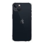 Skaidrus dėklas Tactical TPU Plyo telefonui Apple iPhone 13 ant juodo telefono