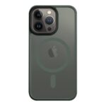 Žalias dėklas Apple Iphone 13 Pro Tactical MagForce Hyperstealth su matiniu paviršiumi ir kameros apsauga