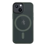 Žalias dėklas Apple Iphone 13 Mini Tactical MagForce Hyperstealth su apsauga kamerai