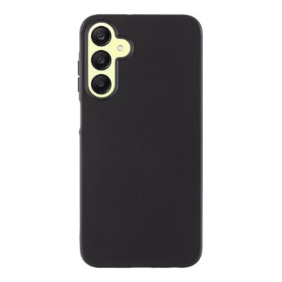 Juodas dėklas Tactical TPU telefonui Samsung Galaxy A25 5G, matomas kameros išpjovos detales