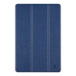 Mėlynas atverčiamas dėklas Samsung Galaxy Tab A9 Plus 11.0 Tactical Book Tri Fold su tekstūruota paviršiaus raštais
