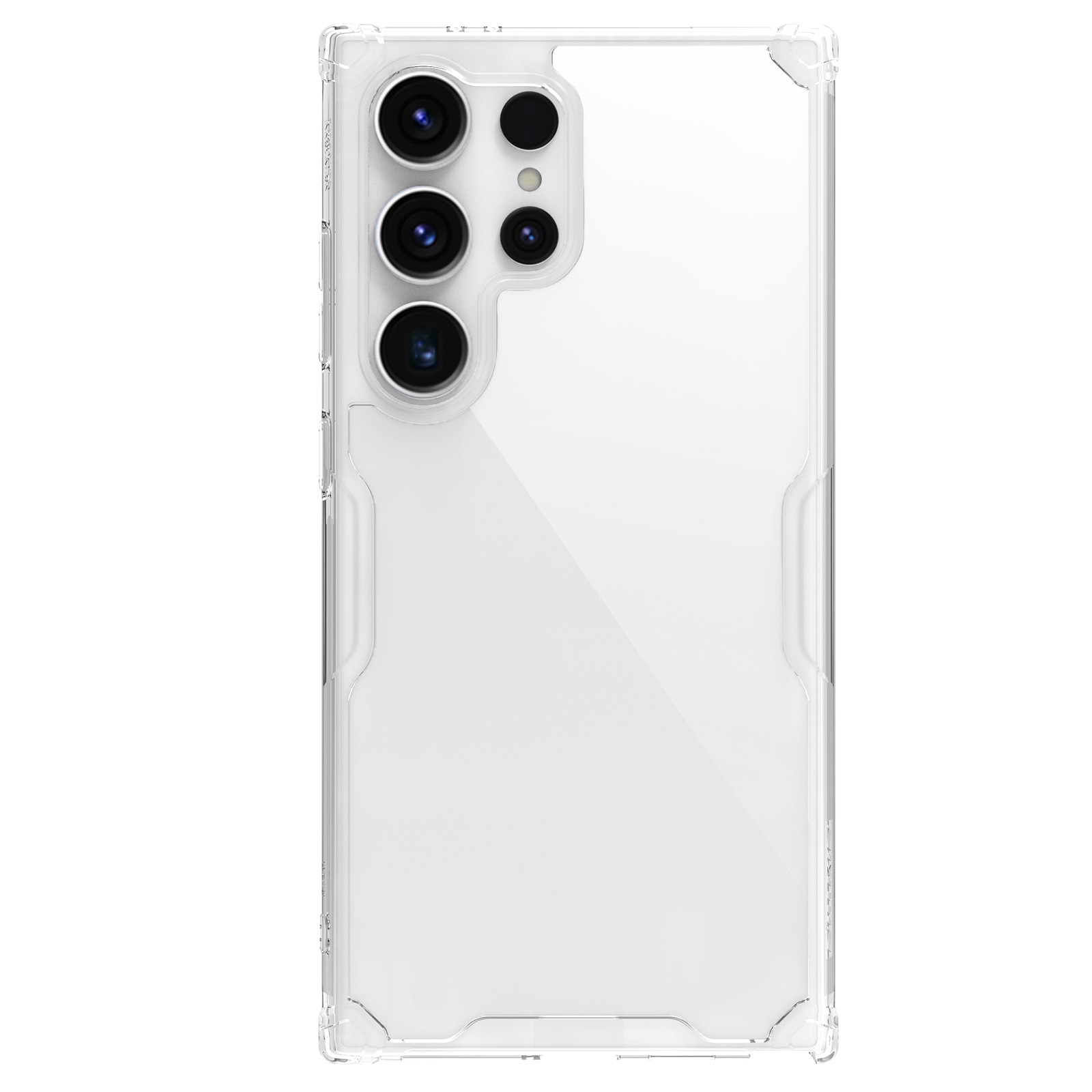 Skaidrus dėklas Nillkin Nature TPU PRO Samsung Galaxy S24 Ultra Skaidrus dėklas Nillkin Nature TPU PRO telefonui Samsung Galaxy S24 Ultra su matoma kameros dalimi