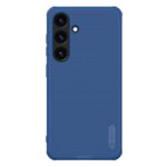 Mėlynas plastikinis dėklas Samsung Galaxy S24 Nillkin Frosted Shield su tekstūruotu paviršiumi