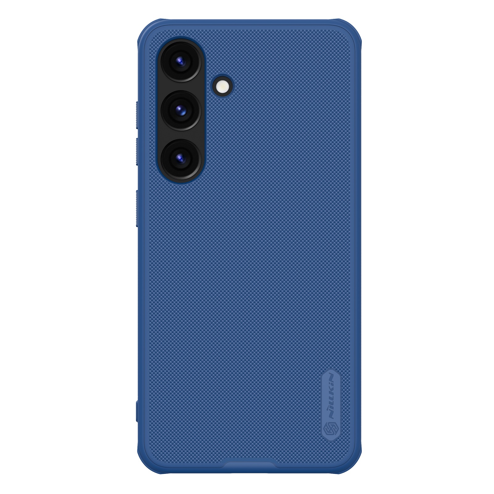 Mėlynas plastikinis dėklas Samsung Galaxy S24 Nillkin Frosted Shield Mėlynas plastikinis dėklas Samsung Galaxy S24 Nillkin Frosted Shield su tekstūruotu paviršiumi